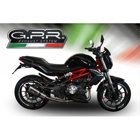 SCARICO GPR COMPATIBILE CON BENELLI BN 302 S 2015-2016, NEW GRAND PRIX EVO TITANIUM