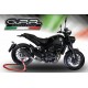 SCARICO GPR COMPATIBILE CON BENELLI LEONCINO 500 2017-2024, NEW GRAND PRIX EVO BLACK TITANIUM
