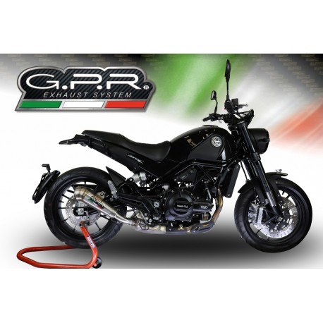 SCARICO GPR COMPATIBILE CON BENELLI LEONCINO 500 TRAIL 2017-2024, POWERCONE EVO