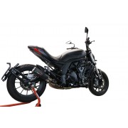 SCARICO GPR COMPATIBILE CON BENELLI 502 C 2019-2020, M3 BLACK TITANIUM