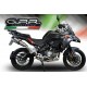 SCARICO GPR COMPATIBILE CON BENELLI TRK 502 X 2017-2020, NEW GRAND PRIX EVO TITANIUM