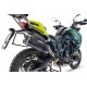 SCARICO GPR COMPATIBILE CON BENELLI TRK 702 2023-2024, DUAL POPPY