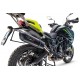 SCARICO GPR COMPATIBILE CON BENELLI TRK 702 2023-2024, FURORE EVO4 NERO