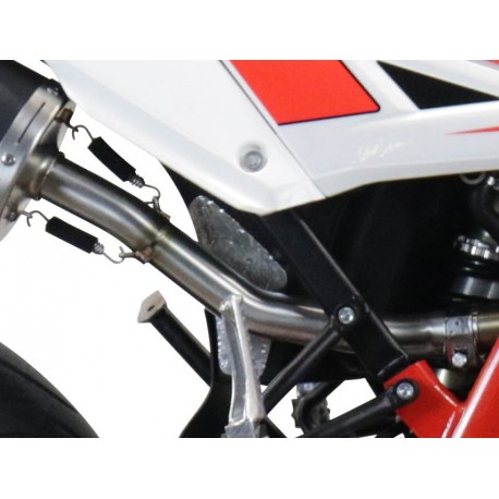SCARICO GPR COMPATIBILE CON BETA RR 125 4T ENDURO 2019-2020, FURORE EVO4 POPPY