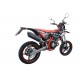 SCARICO GPR COMPATIBILE CON BETA RR 125 4T ENDURO 2021-2024, FURORE EVO4 NERO