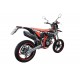 SCARICO GPR COMPATIBILE CON BETA RR 125 4T MOTARD 2021-2024, FURORE EVO4 POPPY