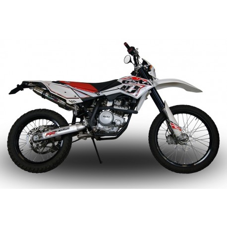 SCARICO GPR COMPATIBILE CON BETA RR 125 ENDURO LC 4T 2010-2018, DEEPTONE INOX