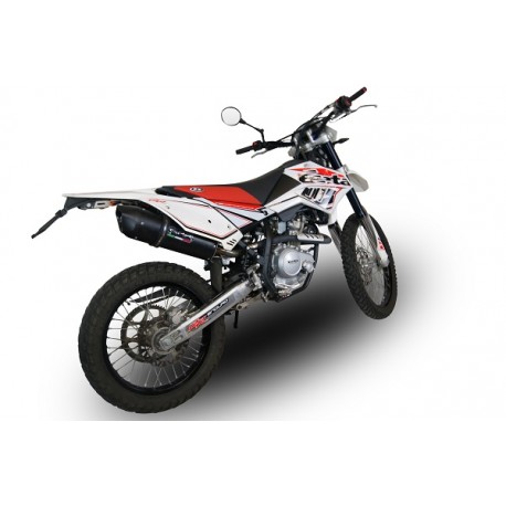 SCARICO GPR COMPATIBILE CON BETA RR 125 ENDURO LC 4T 2010-2018, FURORE POPPY
