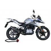 SCARICO GPR COMPATIBILE CON BMW G 310 GS 2017-2021, FURORE EVO4 NERO