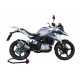 SCARICO GPR COMPATIBILE CON BMW G 310 GS 2017-2021, NEW GRAND PRIX EVO TITANIUM