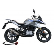 SCARICO GPR COMPATIBILE CON BMW G 310 GS 2022-2024, M3 INOX 