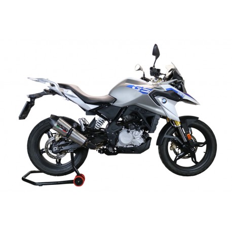 SCARICO GPR COMPATIBILE CON BMW G 310 GS 2022-2024, NEW GRAND PRIX EVO TITANIUM