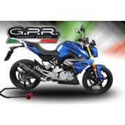SCARICO GPR COMPATIBILE CON BMW G 310 R 2017-2021, FURORE EVO4 NERO
