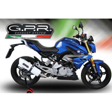 SCARICO GPR COMPATIBILE CON BMW G 310 R 2022-2024, ALBUS EVO4