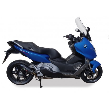 SCARICO GPR COMPATIBILE CON BMW C 600 SPORT 2012-2016, NEW GRAND PRIX EVO POPPY