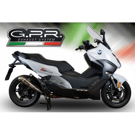 SCARICO GPR COMPATIBILE CON BMW C 650 SPORT 2016-2020, POWERCONE EVO