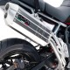 SCARICO GPR COMPATIBILE CON BMW F 700 GS 2011-2015, HYPER SONIC INOX