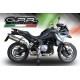 SCARICO GPR COMPATIBILE CON BMW F 750 GS 2018-2020, SATINOX