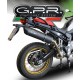 SCARICO GPR COMPATIBILE CON BMW F 750 GS 2021-2024, FURORE EVO4 NERO