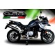 SCARICO GPR COMPATIBILE CON BMW F 750 GS 2021-2024, FURORE EVO4 NERO