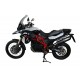 SCARICO GPR COMPATIBILE CON BMW F 800 GS ADVENTURE 2016-2018, FURORE EVO4 NERO