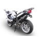 SCARICO GPR COMPATIBILE CON BMW F 800 GT 2012-2016, FURORE NERO