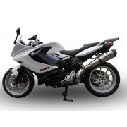 SCARICO GPR COMPATIBILE CON BMW F 800 GT 2012-2016, NEW GRAND PRIX EVO TITANIUM