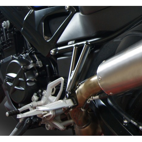 SCARICO GPR COMPATIBILE CON BMW F 800 R 2009-2014, FURORE NERO