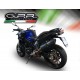 SCARICO GPR COMPATIBILE CON BMW F 800 R 2009-2014, FURORE NERO