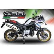 SCARICO GPR COMPATIBILE CON BMW F 850 GS -ADVENTURE 2018-2020, DEEPTONE INOX