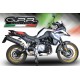 SCARICO GPR COMPATIBILE CON BMW F 850 GS -ADVENTURE 2018-2020, FURORE EVO4 NERO
