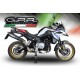 SCARICO GPR COMPATIBILE CON BMW F 850 GS -ADVENTURE 2018-2020, NEW GRAND PRIX EVO BLACK TITANIUM