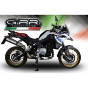 SCARICO GPR COMPATIBILE CON BMW F 900 GS ADVENTURE 2024-2025, NEW GRAND PRIX EVO TITANIUM