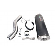 SCARICO GPR COMPATIBILE CON BMW F 900 XR-R 2020-2025, FURORE EVO4 NERO