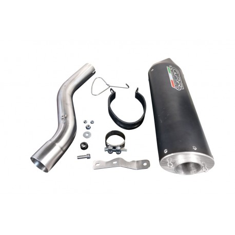 SCARICO GPR COMPATIBILE CON BMW F 900 XR-R 2020-2025, FURORE EVO4 NERO