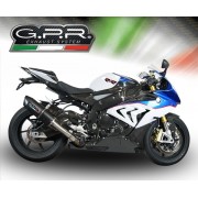 SCARICO GPR COMPATIBILE CON BMW S 1000 RR -M 2015-2016, FURORE NERO