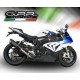 SCARICO GPR COMPATIBILE CON BMW S 1000 RR -M 2015-2016, FURORE NERO