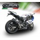 SCARICO GPR COMPATIBILE CON BMW S 1000 RR -M 2015-2016, FURORE NERO