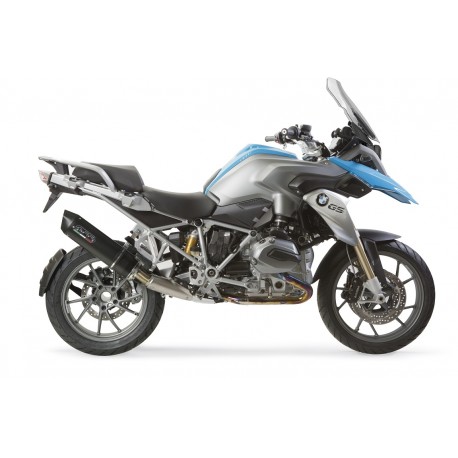 SCARICO GPR COMPATIBILE CON BMW R 1200 GS -ADVENTURE 2013-2016, FURORE NERO