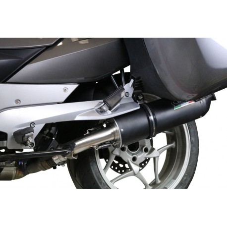 SCARICO GPR COMPATIBILE CON BMW R 1200 R 2011-2014, FURORE NERO