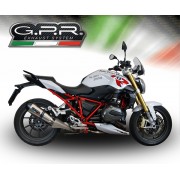 SCARICO GPR COMPATIBILE CON BMW R 1200 R LC 2017-2019, NEW GRAND PRIX EVO TITANIUM