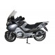 SCARICO GPR COMPATIBILE CON BMW R 1200 RT 2009-2013, FURORE NERO