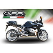 SCARICO GPR COMPATIBILE CON BMW R 1200 S 2006-2008, FURORE POPPY