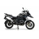 SCARICO GPR COMPATIBILE CON BMW R 1250 GS 2021-2024, FURORE-X TITANIO NERO