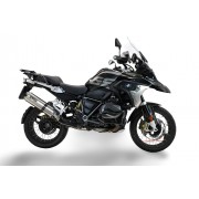 SCARICO GPR COMPATIBILE CON BMW R 1250 GS ADVENTURE 2019-2020, DUAL INOX