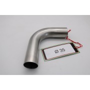 SCARICO GPR COMPATIBILE CON CAFÈ RACER CAFÈ RACER 1980-2021, CURVA INOX - INOX CURVE DIAM 38