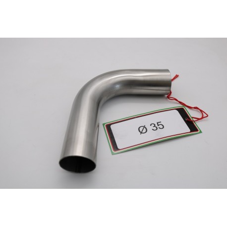 SCARICO GPR COMPATIBILE CON CAFÈ RACER CAFÈ RACER 1980-2021, CURVA INOX - INOX CURVE DIAM 38