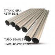 SCARICO GPR COMPATIBILE CON CAFÈ RACER CAFÈ RACER 1-, TUBO TITANIO SEAMLESS D. 42