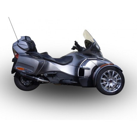 SCARICO GPR COMPATIBILE CON CAN AM SPYDER 1000 RT 2013-2023, NEW GRAND PRIX EVO POPPY
