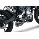 SCARICO GPR COMPATIBILE CON CF MOTO 300 NK 2022-2024, M3 INOX 